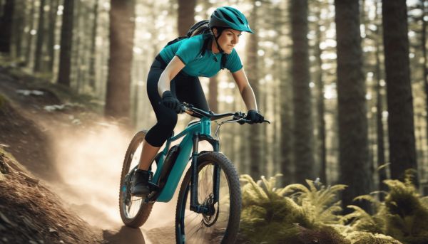 Le VTT électrique femme : performance et confort chez Intersport